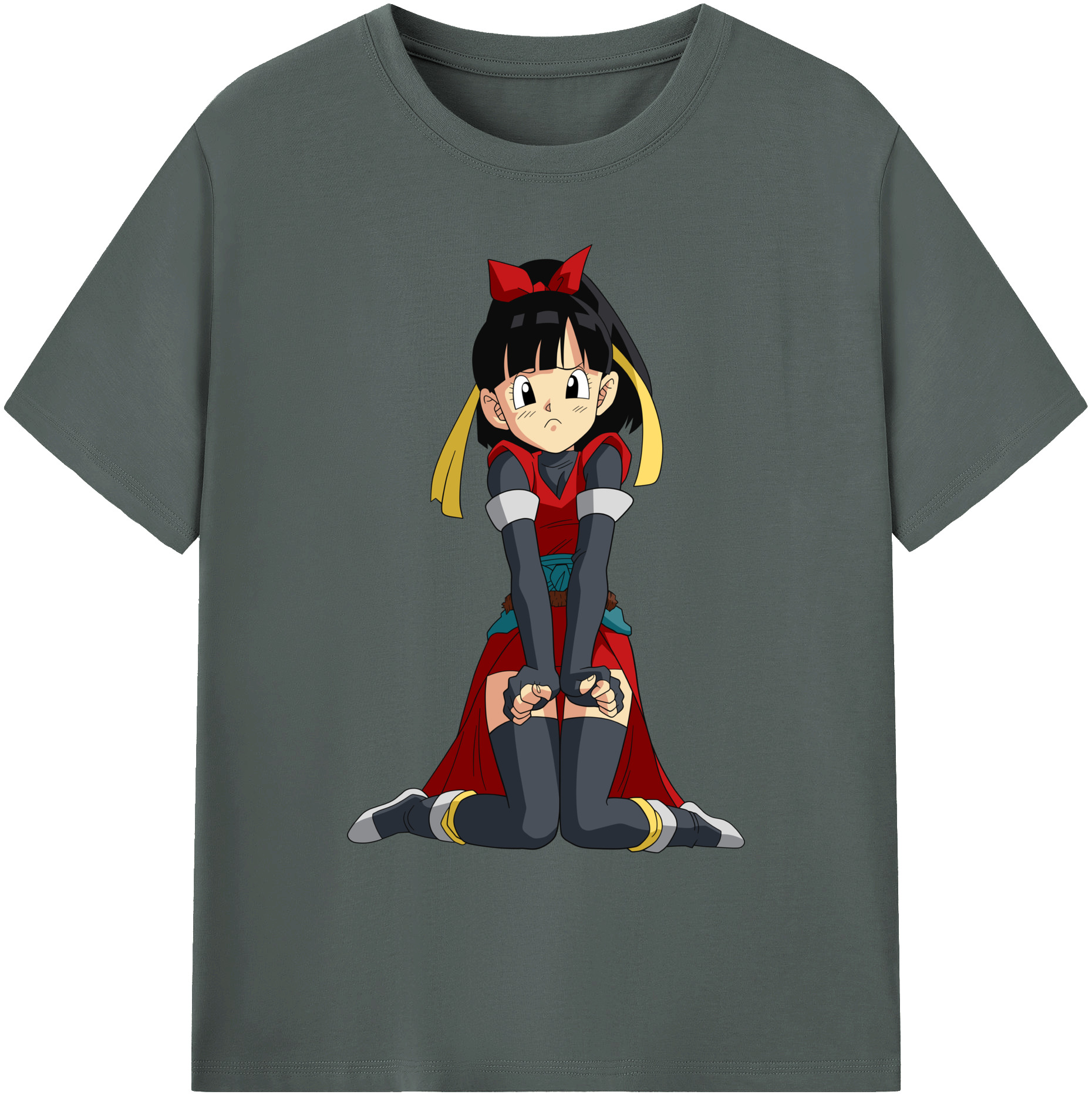 （画像用） ドラゴンボール パン DRAGON BALL Pan 綿100％ メンズ半袖Tシャツ｜肌触りやわらか＆通気性